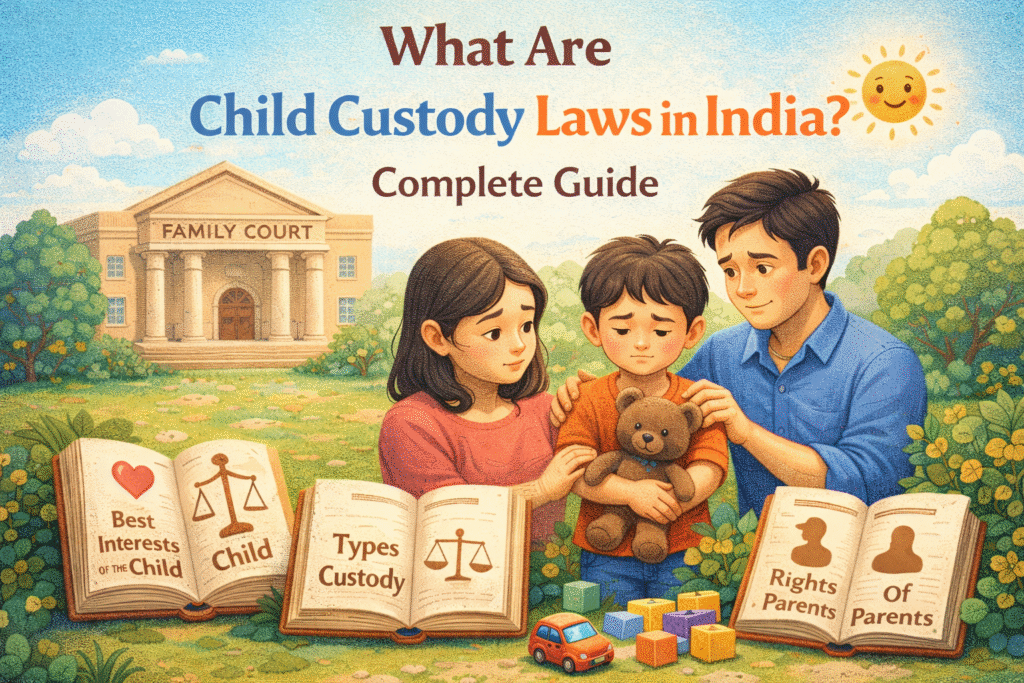 Child custody laws in India complete guide illustration