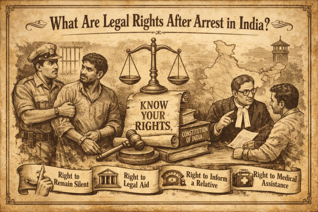 what are the legal rights after arrest