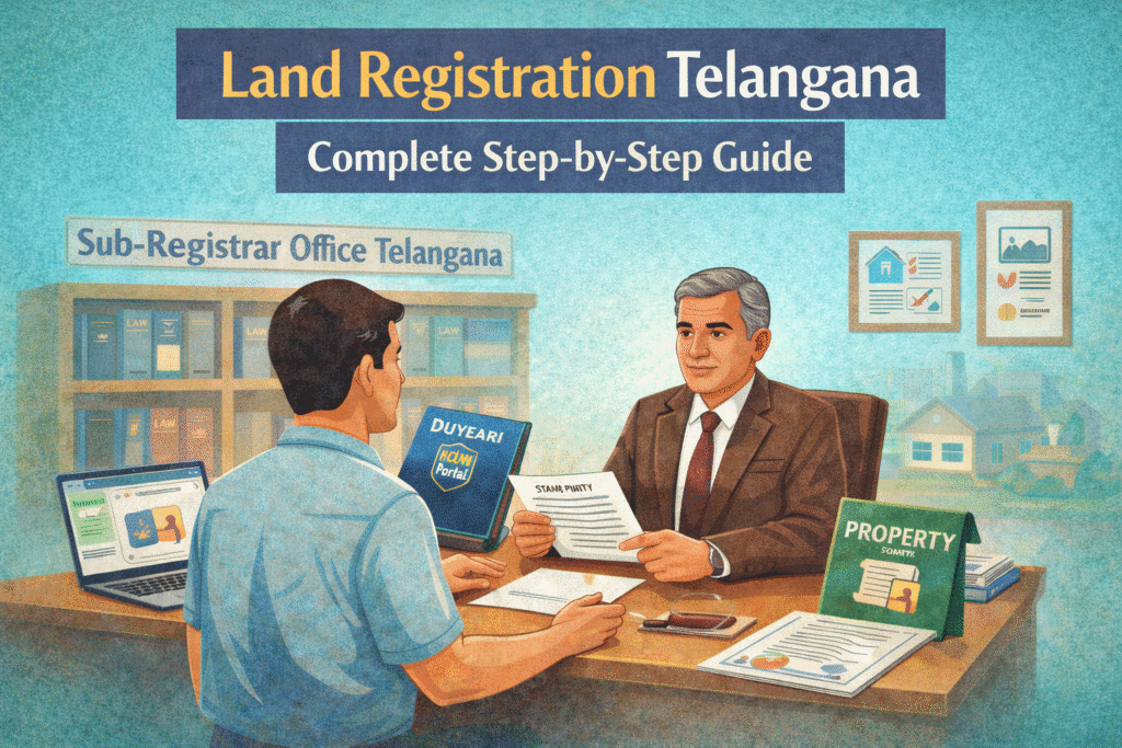Land Registration Telangana step by step guide image